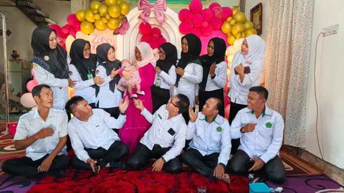 Kabar Bahagia, Putri Kedua Wali Kelas 2A MIN 4 Sarolangun Diakikahkan