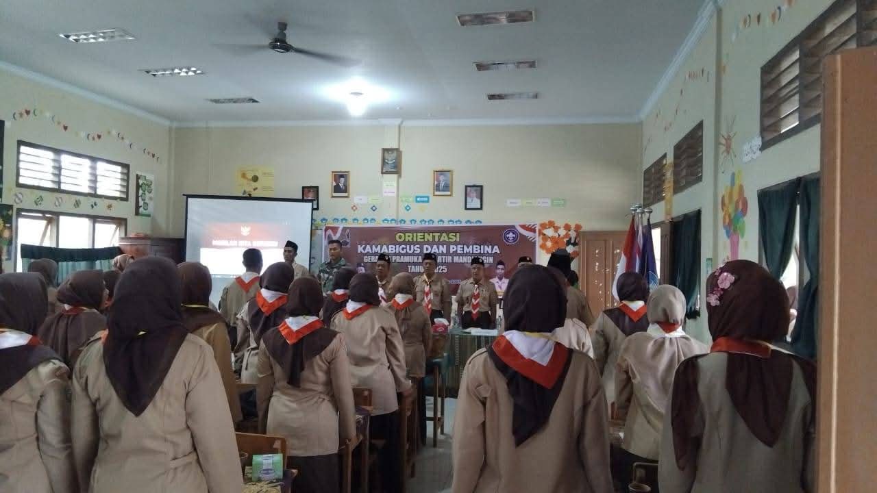 ORIENTASI KAMABIGUS DAN PEMBINA PRAMUKA KWARTIR MANDIANGIN TAHUN 2025