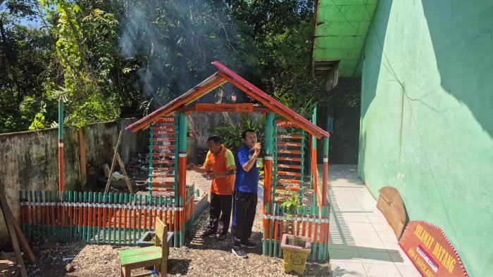 MIN 4 Sarolangun Gelar Goro Persiapan Penilaian Sekolah Sehat Sarolangun