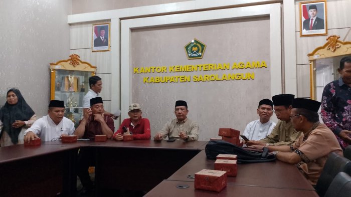   Musyawarah Persiapan OMI, Kepala Madrasah se-Kabupaten Sarolangun Hadir di Kemenag
